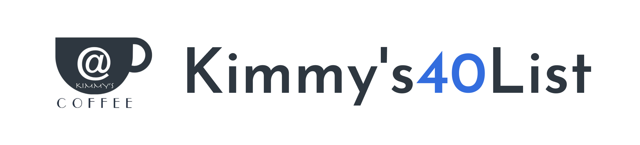 Kimmy's40 List Logo